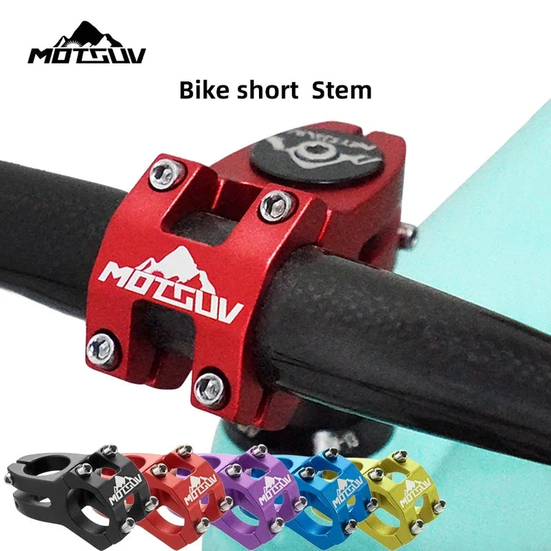 CNC Aluminium MTB & Road Bike Handlebar Stem 45mm 28.6/31.8mm