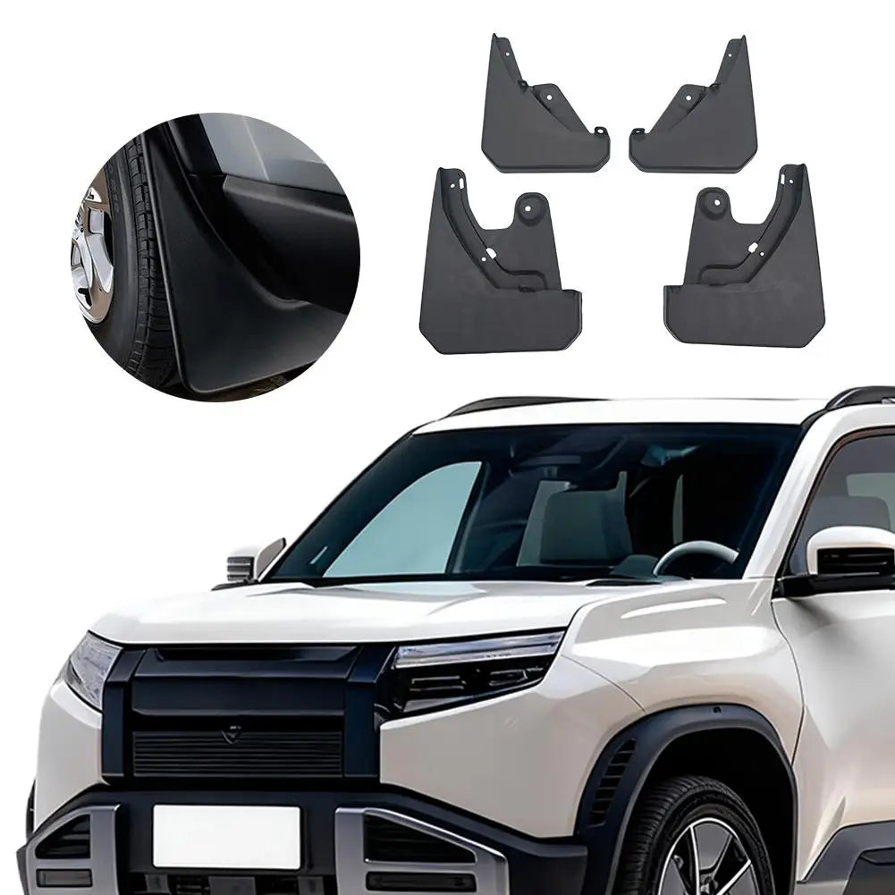 BYD Leopard Titanium 3 2025 Mud Flaps – Front & Rear Set of 4