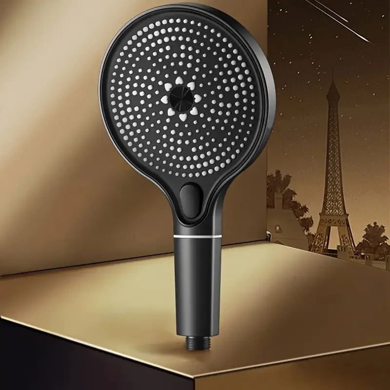 15cm Round Flower Shower Head | High-Pressure Water Saving