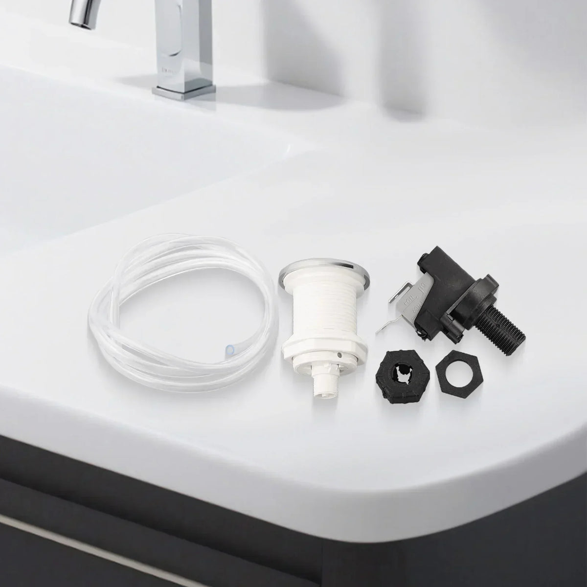 Air Button Push Switch with Hose – Spa, Pool & Pump Control