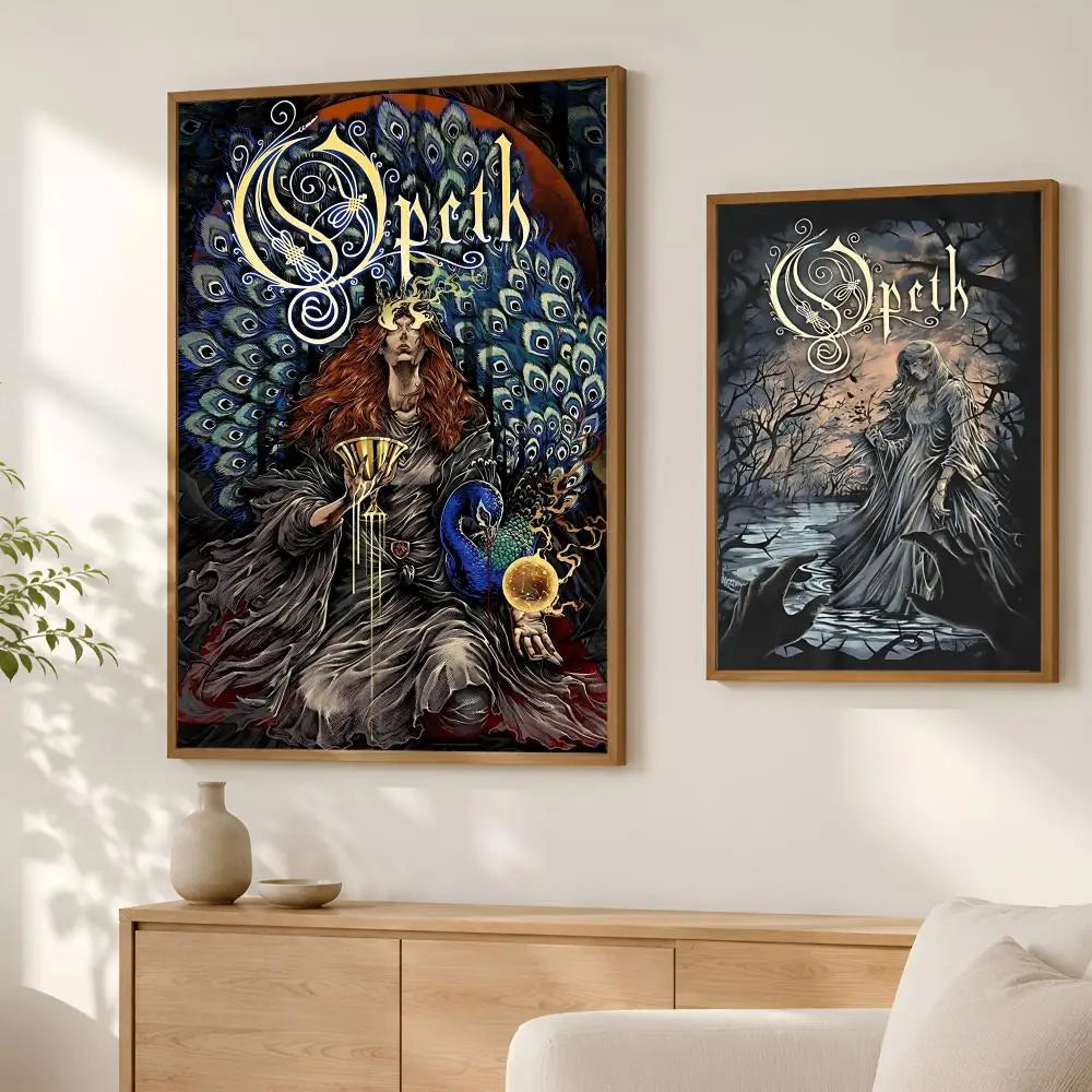 Opeth Band Poster – Self-Stick HD Waterproof Wall Art