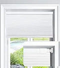 Modern Faux Wood Blinds Slat Horizontal Blackout Anti-UV French