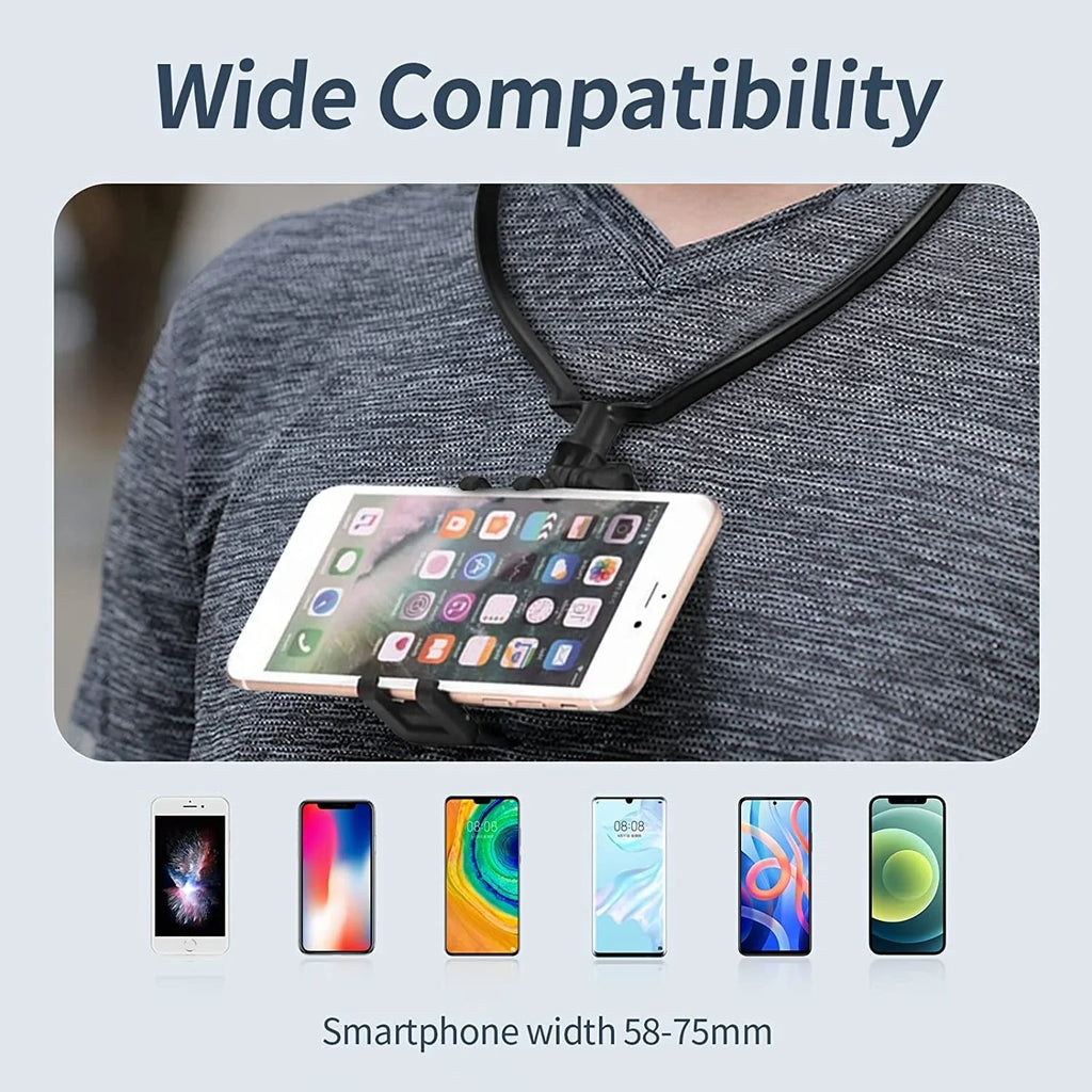 Hands-Free Neck Phone Holder & GoPro Mount | VeFly