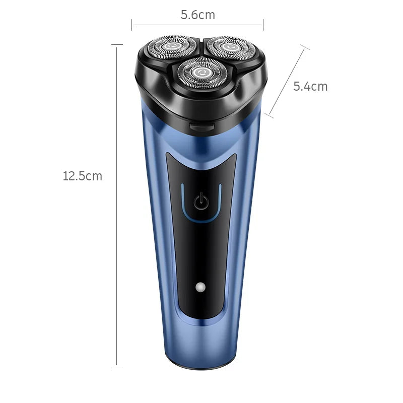 BALASHOV Men's USB Rechargeable Rotary Electric Shaver