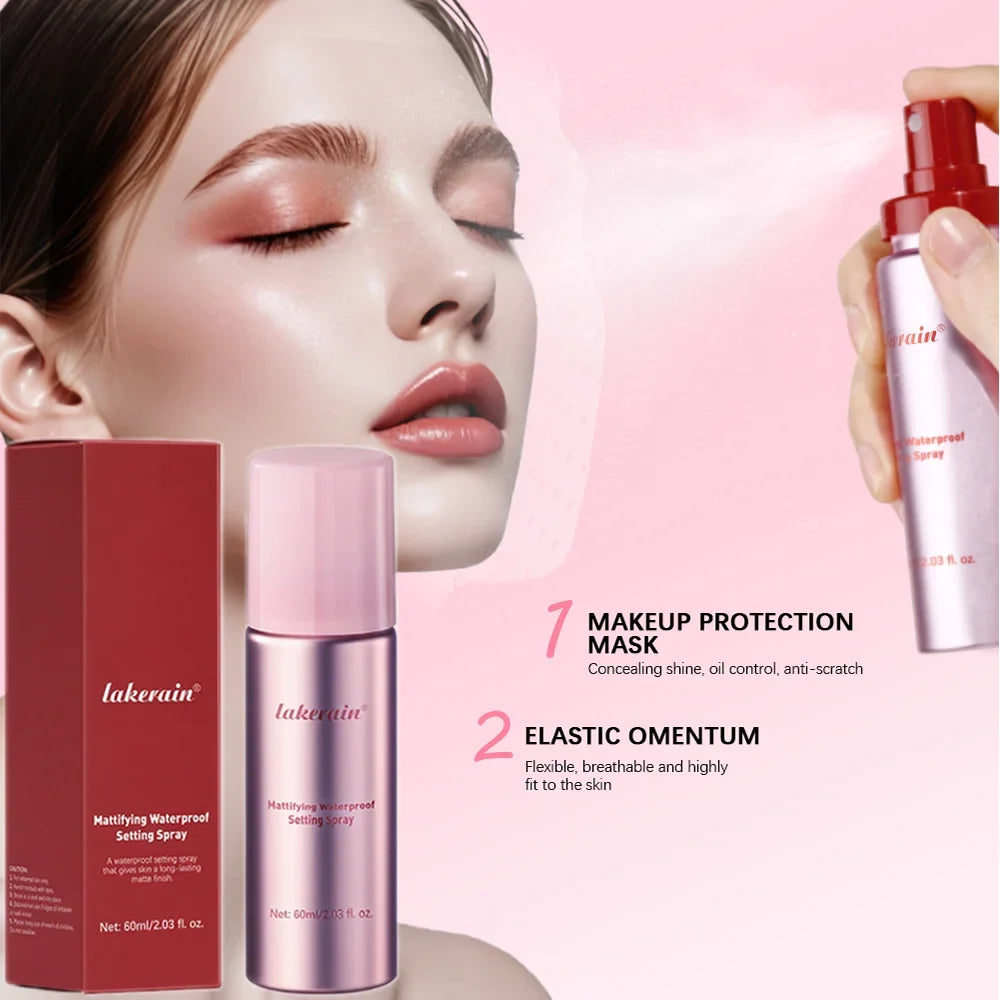 4-Piece Travel Makeup Setting Kit | Matte, Waterproof & Oil Control