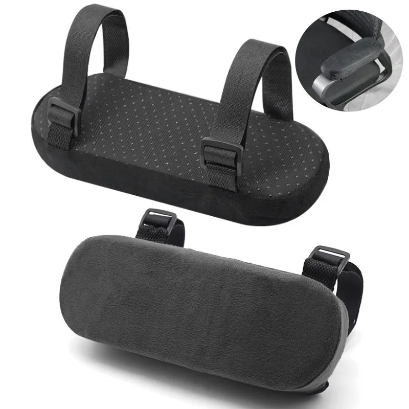 1 Armrest Pads Office Chair Car Elbow Support Cushion Memory Foam Arm
