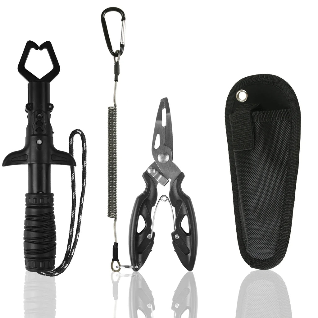 Fishing Pliers & Gripper Set – Multi-Function Hook Remover