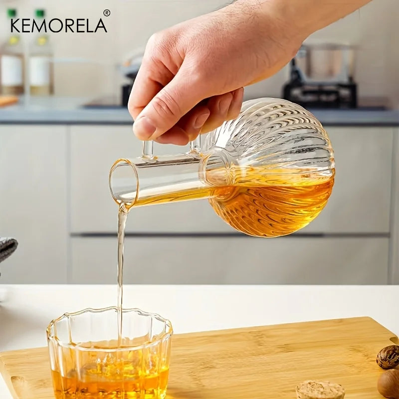 Borosilicate Glass Seasoning Jars with Lid & Wooden Shelf