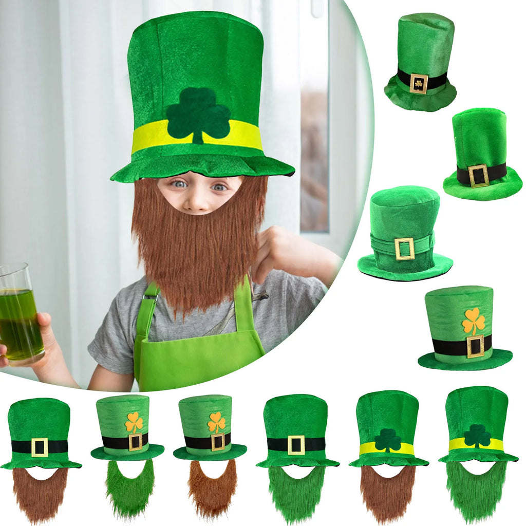 Green Leprechaun Top Hat | St. Patrick's Day Costume Accessory
