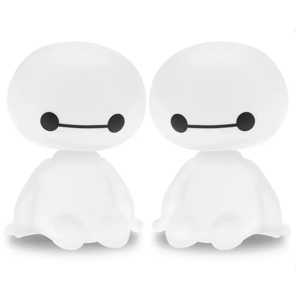 Cartoon Robot Shaking Head Figure Car Ornaments Auto Interior