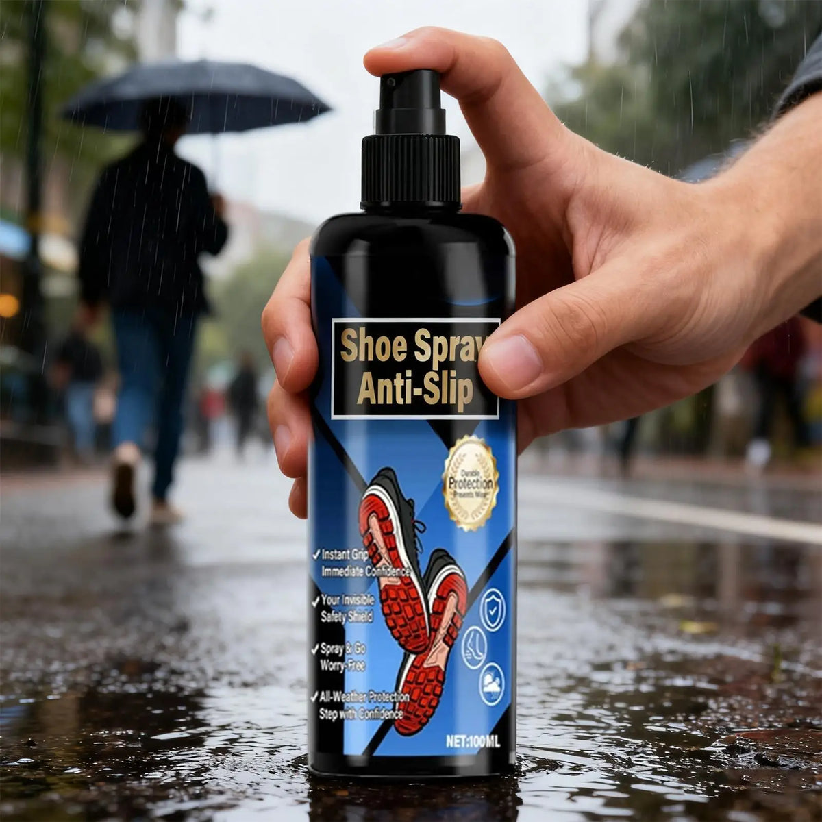 Shoe Grip Spray 100ml | Anti-Slip Traction for Sports & Hiking