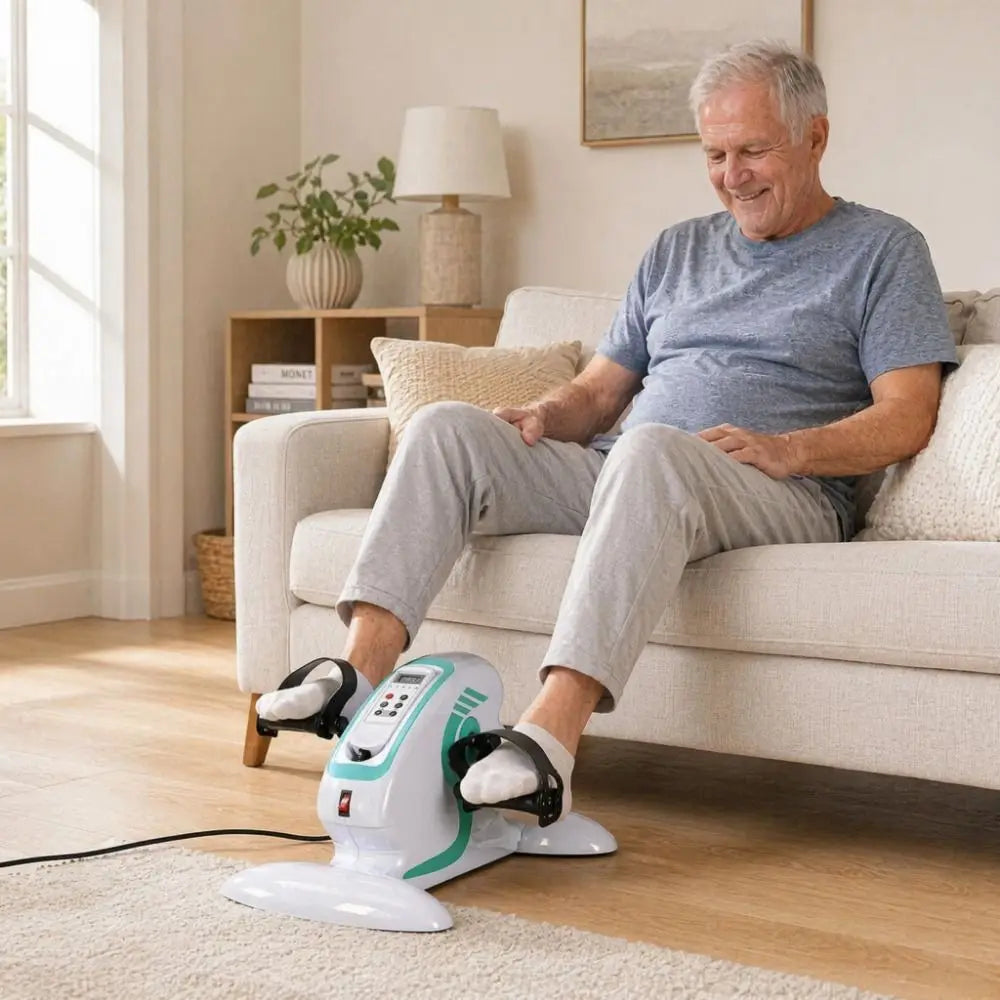 Mini Electric Pedal Stepper Bike – Arms & Legs Exercise Machine