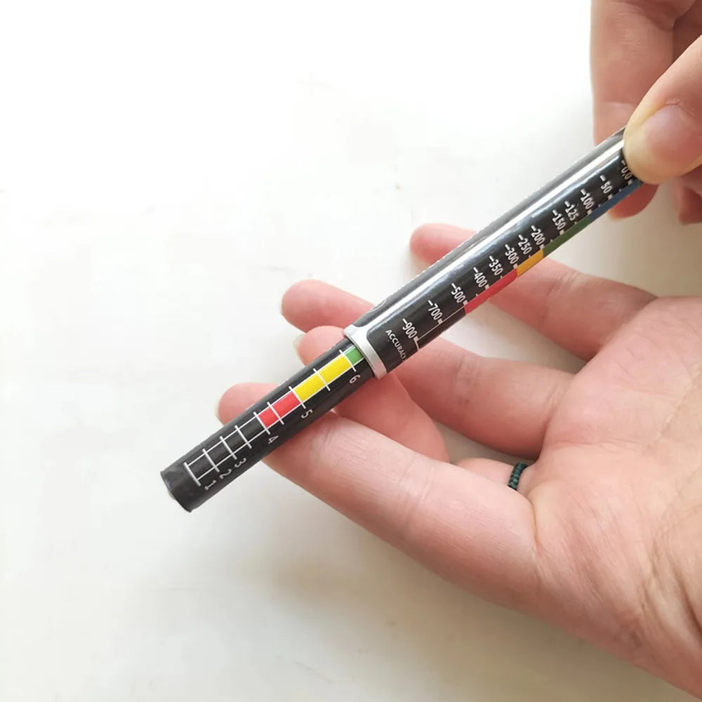 Portable Car Paint Thickness Tester – Color Scale Gauge