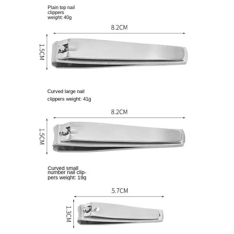 Professional Carbon Steel Nail Clipper – Finger & Toe Cutter