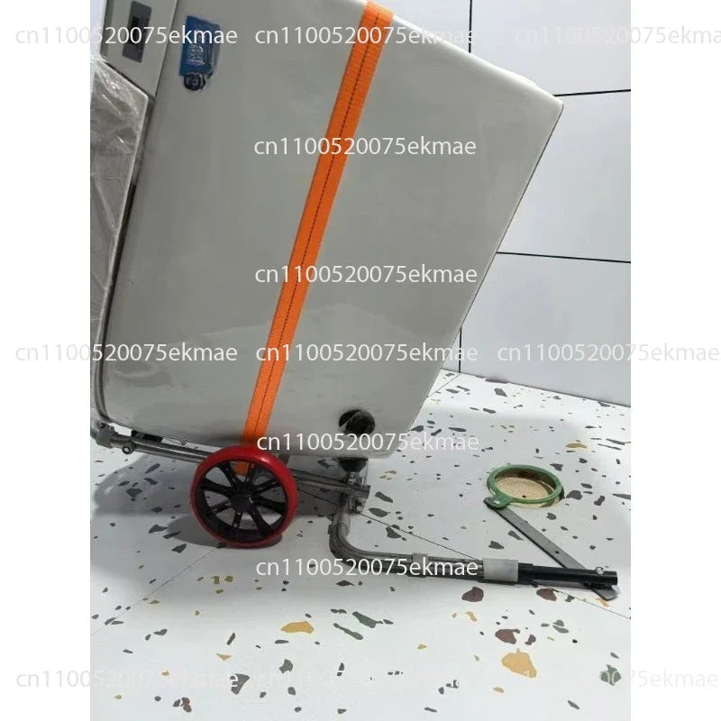 Folding Toilet Installation Trolley | Portable Positioning Tool