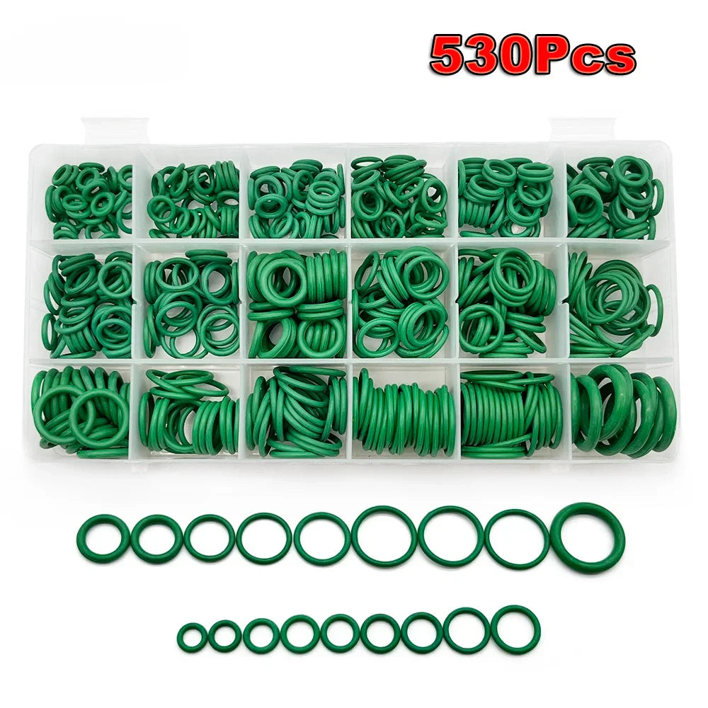 Rubber O-ring Gasket 18 Sizes Sealing Ring Car C System R134a Air