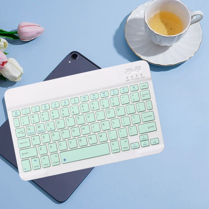 Wireless Keyboard Bluetooth-compatible Rechargeable Ipad Iphone