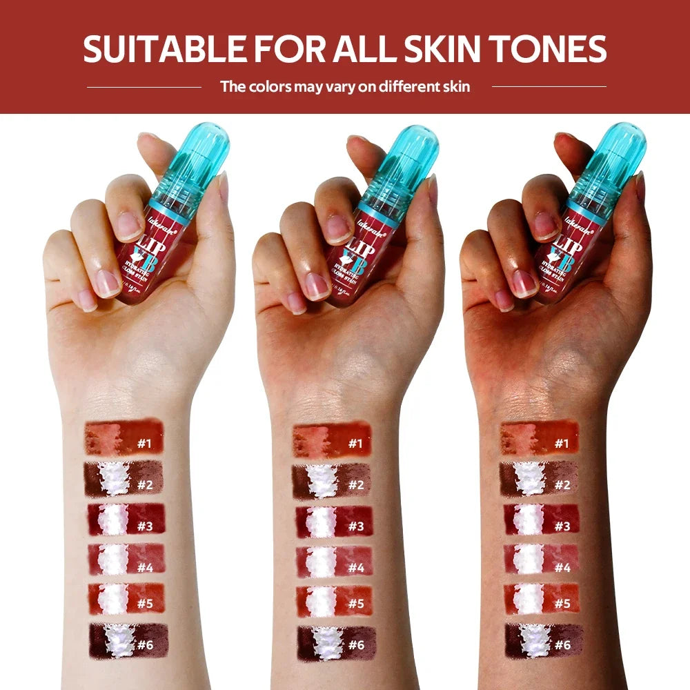 ibcccndc Hydrating Glossy Lip Stain – 12HR Moisture | 6 Shades