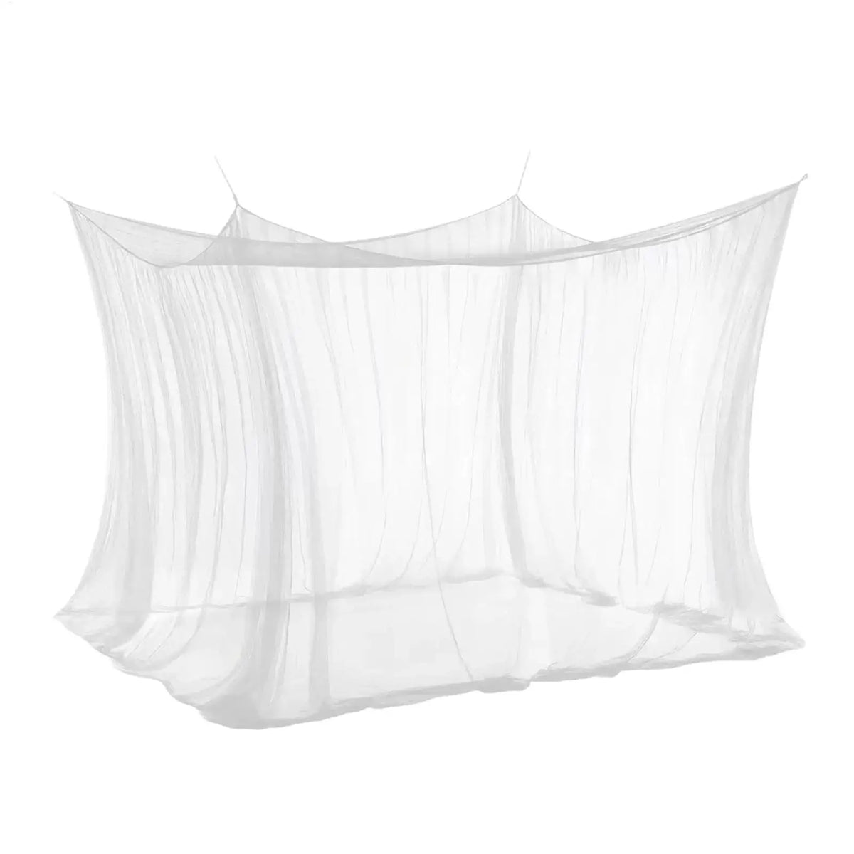 Four-Door Square Canopy Mosquito Net – Bed, Patio & Camping