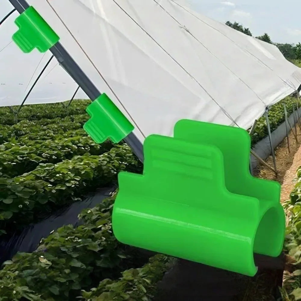 20-Pack 6mm Greenhouse Film Clips – Windproof Shade Net Clamps