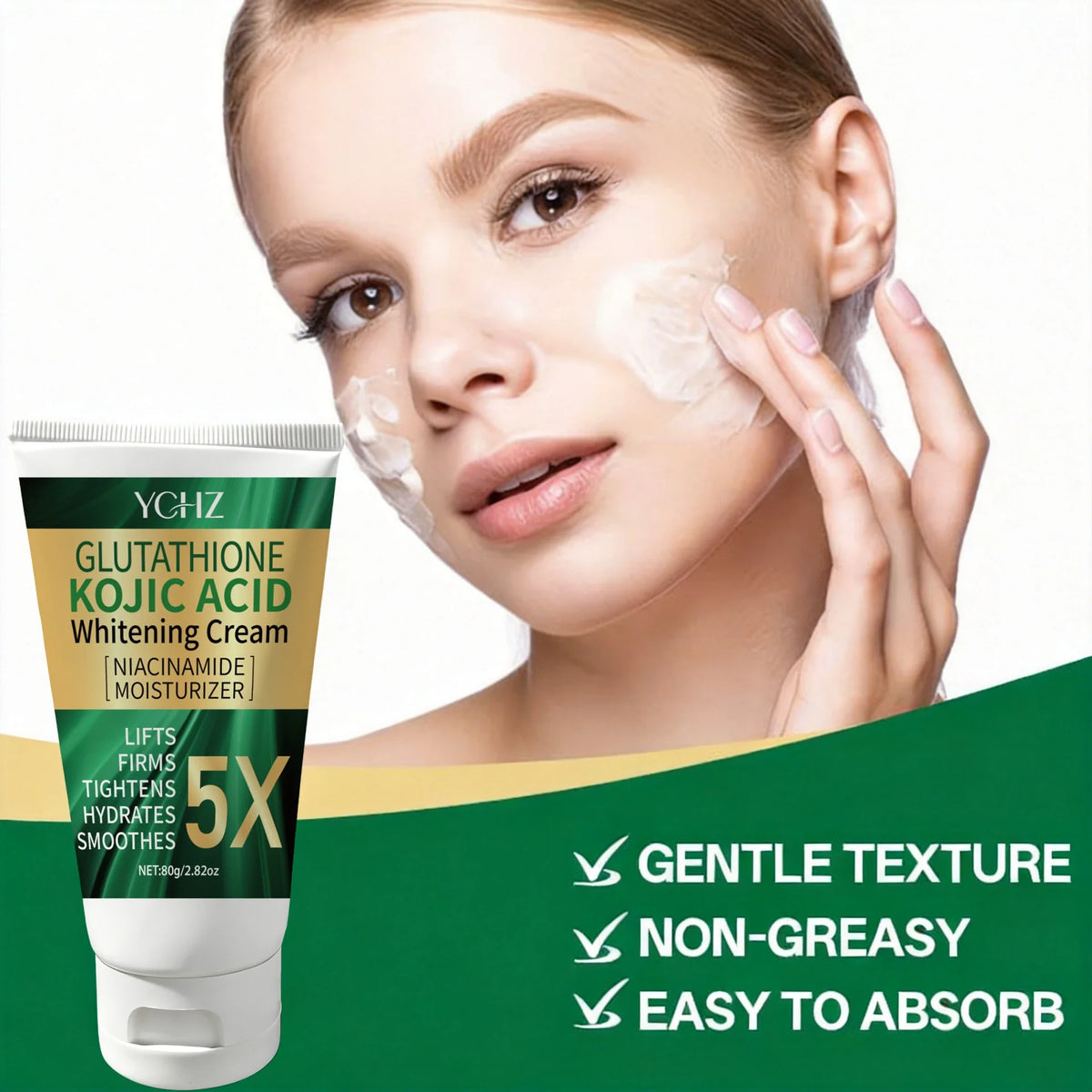 Kojic Acid Face Cream – Brighten & Even Skin Tone | 80g