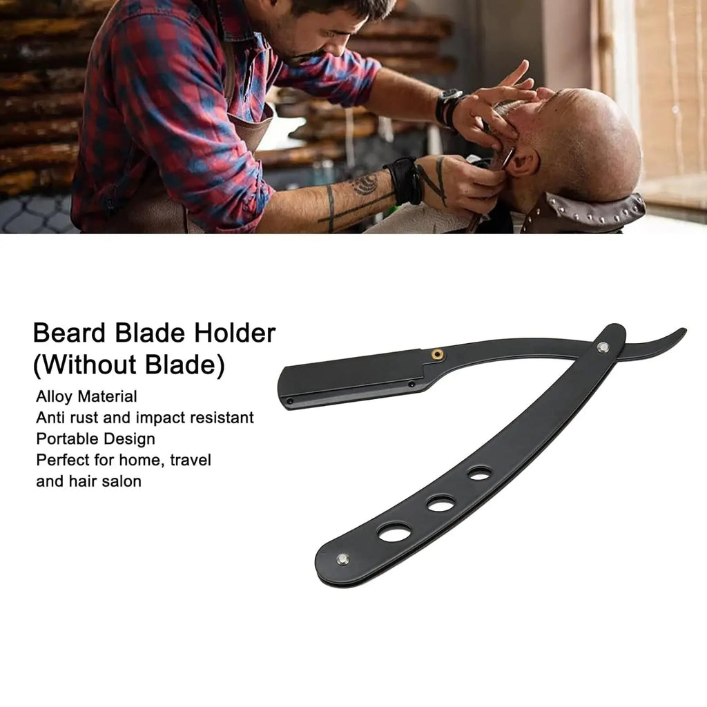 Men's Folding Straight Razor – Sharp Stainless Steel Blade