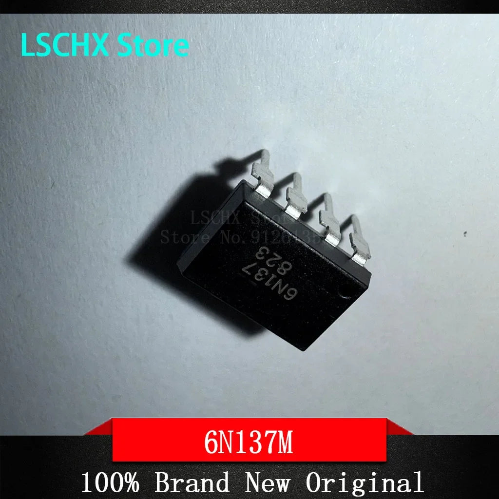 10pcs 6N137 Logic Output Optocoupler – DIP & SOP Variants