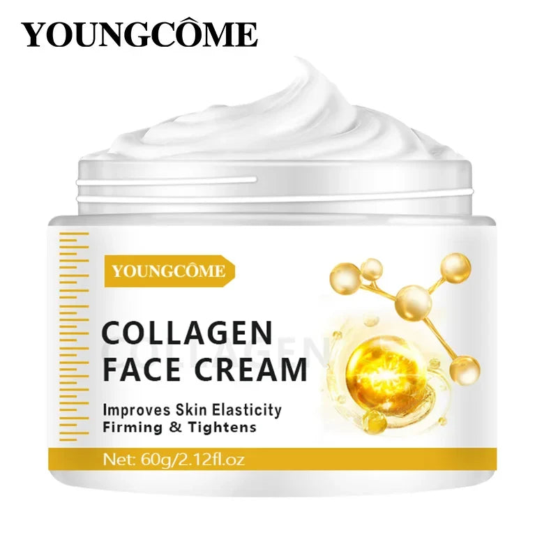 YOUNGCOME Collagen Face Cream Firming Tightening Moisturizer Improves