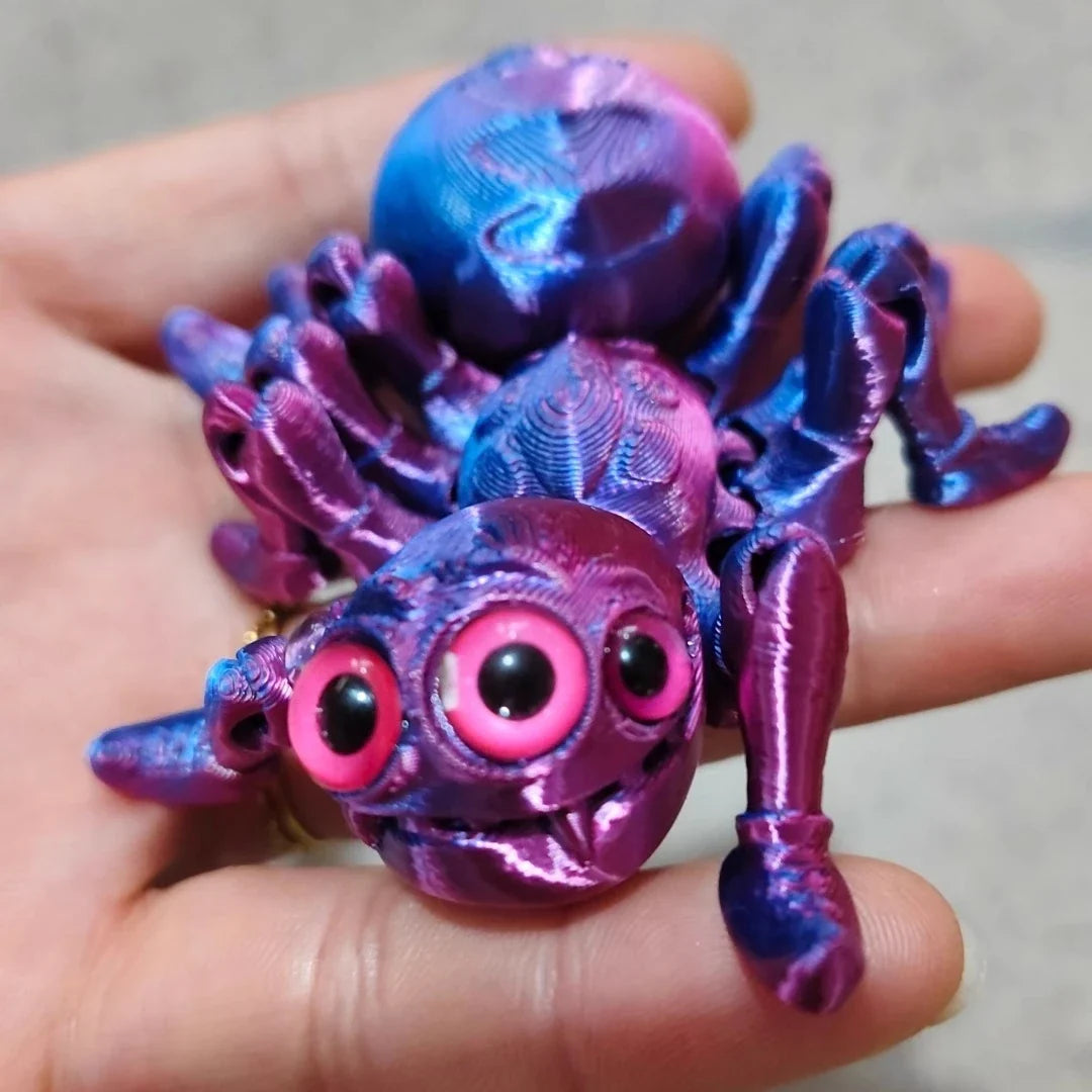 3D Printed Spider Articulated Animals Relief Stress Fidget Toys