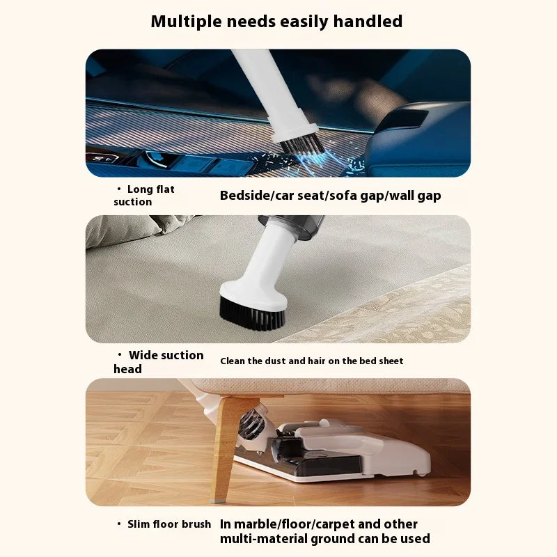 GUOHE 7000Pa Wireless Handheld Vacuum – Wet & Dry, Car & Home