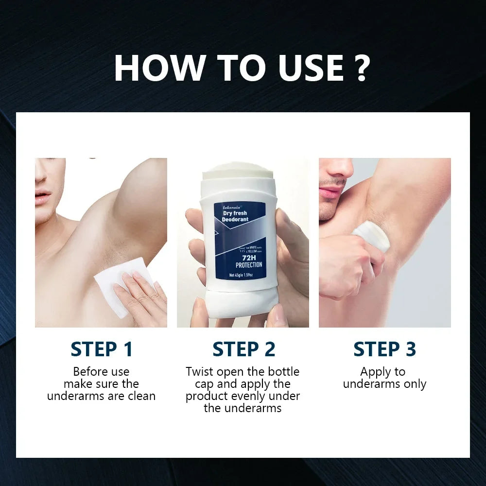 ibcccndc Men's Deodorant Cream – Long-Lasting Underarm Freshness