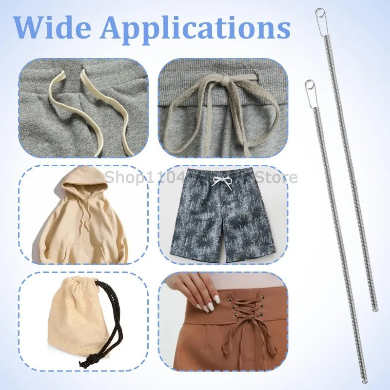 Bendable Spring Drawstring Threader Tool | DIY Sewing