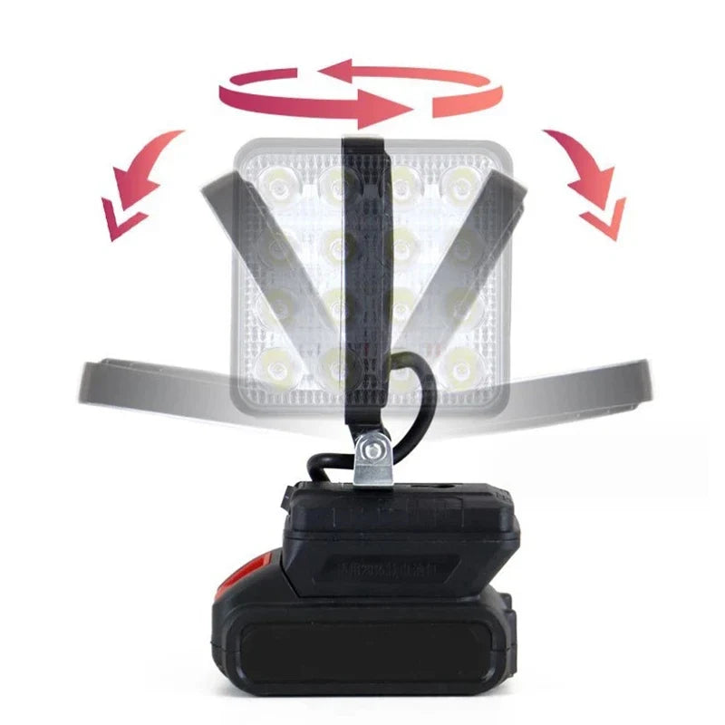 HOMEFISH LED Work Light for Makita 18V Battery | 1000 Lumen