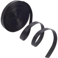 5m Foldover Leather Strips 10mm – Double-Sided PU Lacing