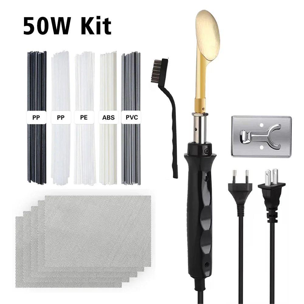 50W 100W Plastic Welding Repair Car Bumper Soldering Iron Temperature