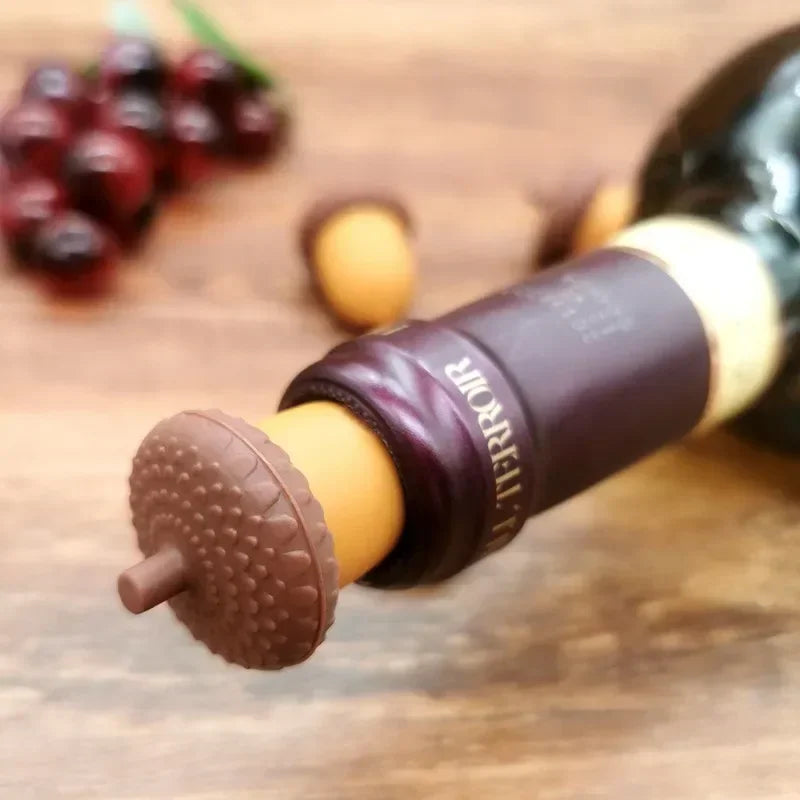 Silicone Pine Cone Tea Infuser & Bottle Stopper | Bar Accessory