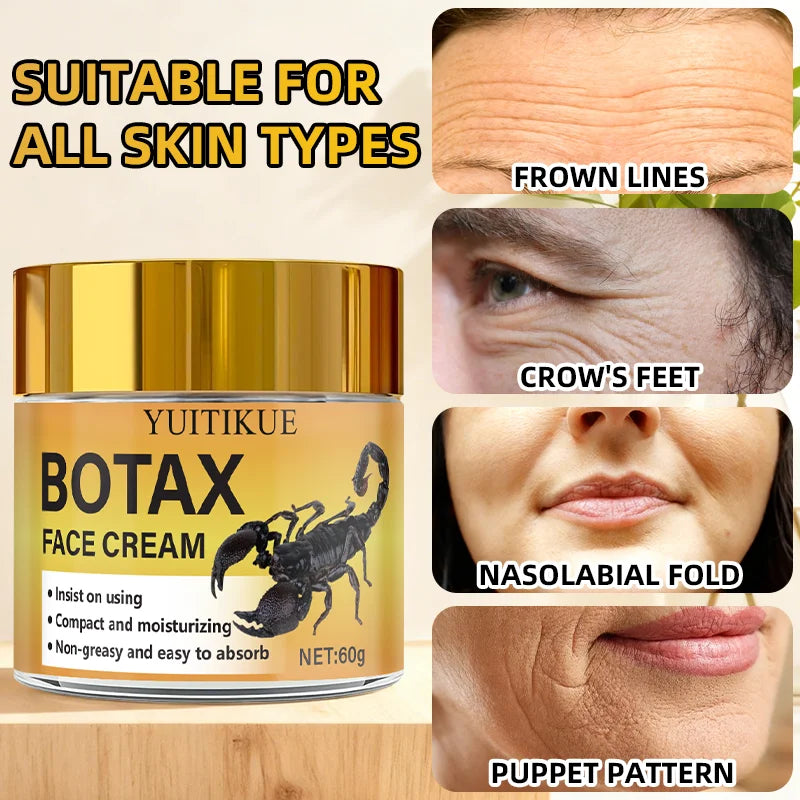 BOTAX Anti-Wrinkle Face Cream 60g | Bee Venom & Hyaluronic Acid