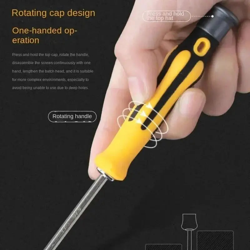 12-in-1 Magnetic Screwdriver Set – Precision Home Repair Kit