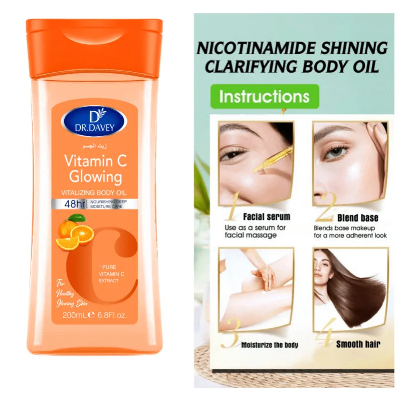 DR DAVEY VC Body Treatment Oil Massage Essential Care Moisturizing