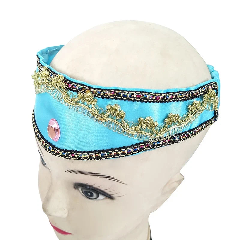 Girls Arabian Princess Crystal Headband – Cosplay Party Accessory
