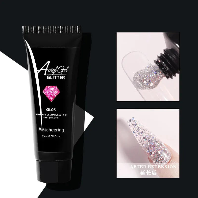 Poly Nail Extension Builder Gel UV/LED – 15ml & 30ml