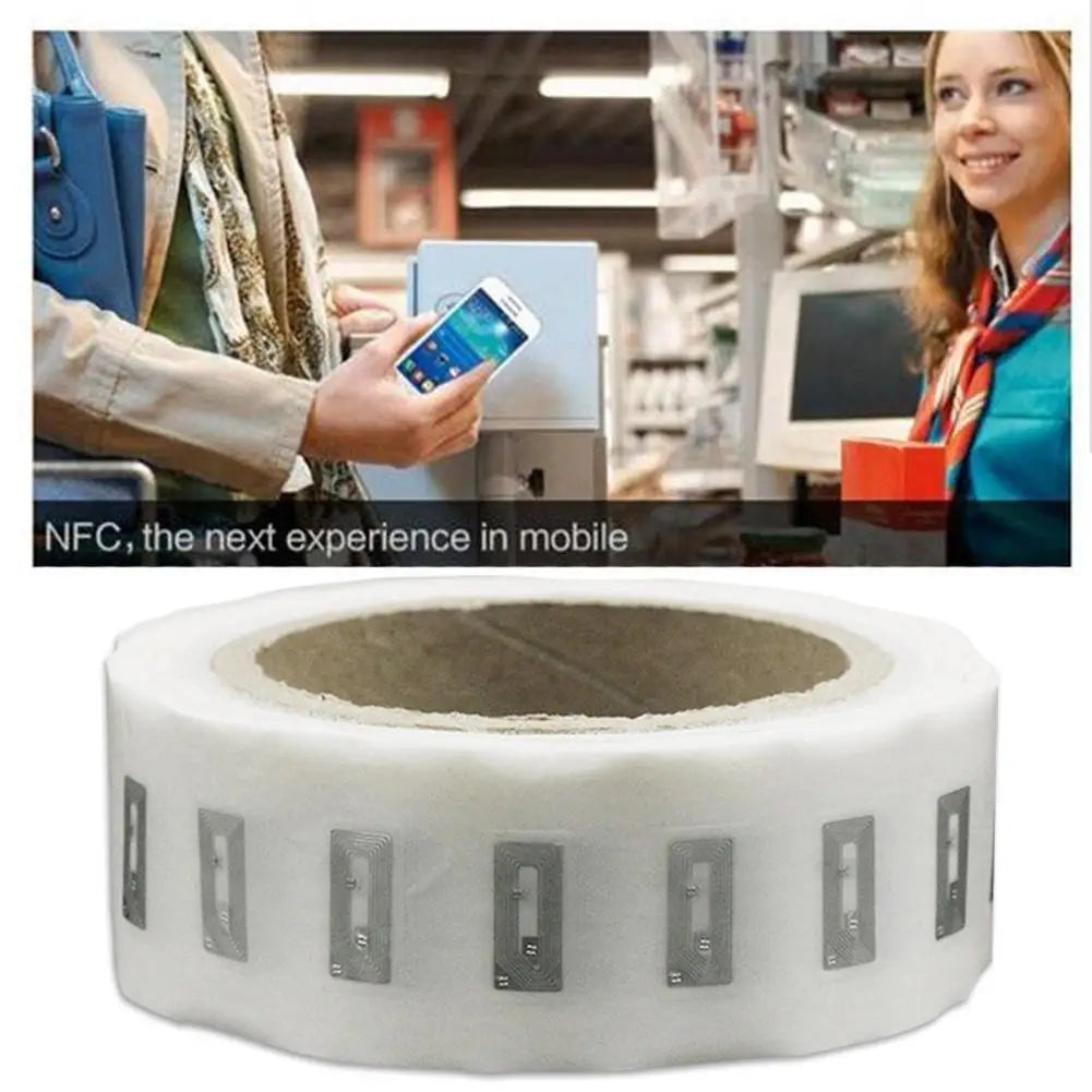 10-Pack NFC Ntag213 Sticker Tags 11x21mm 13.56MHz Wet Inlay