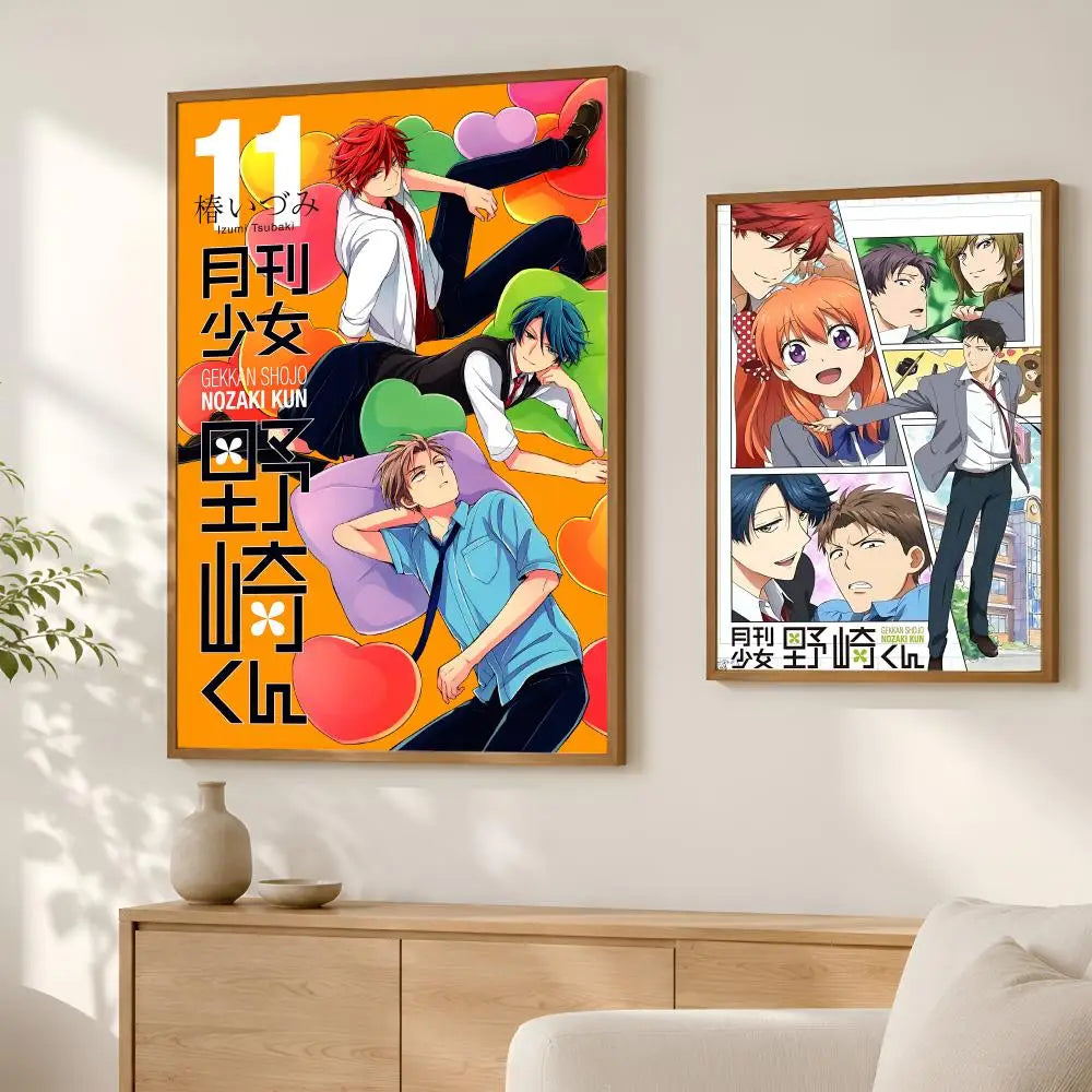 Monthly Girls' Nozaki-kun HD Self-Stick Anime Wall Poster