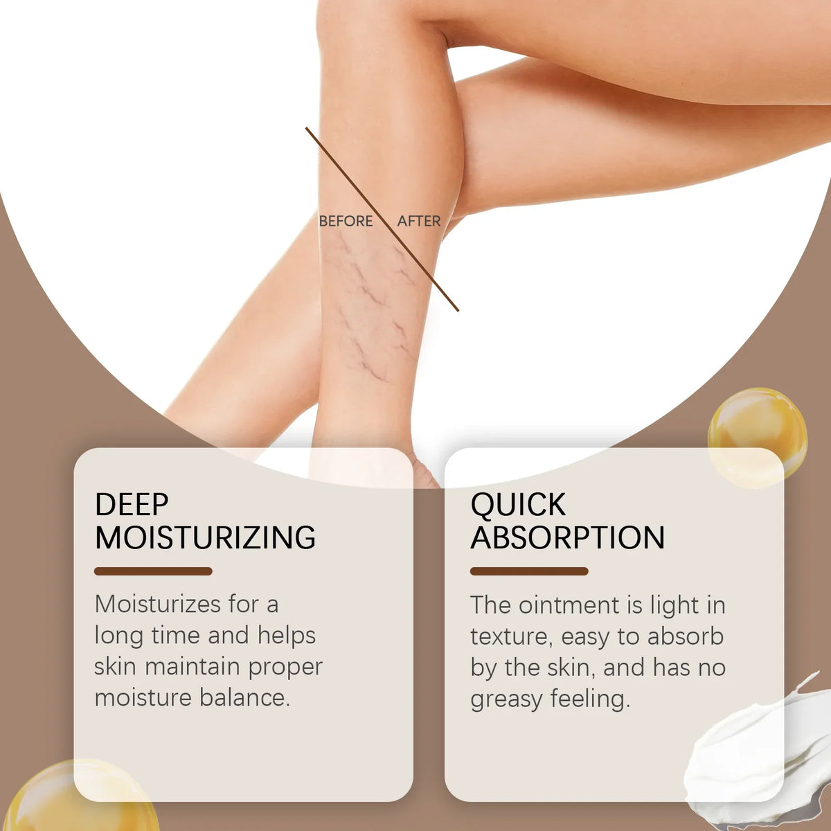 Ximonth Herbal Leg Cream – Natural Moisturizing Ointment