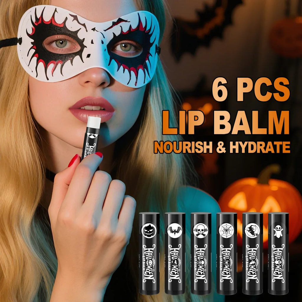 24-Piece Halloween Beauty Gift Set – Hand Creams & Lip Colors