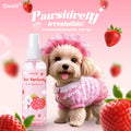 Pet Perfume Spray Sweet Strawberry Scent Long Lasting Fragrance