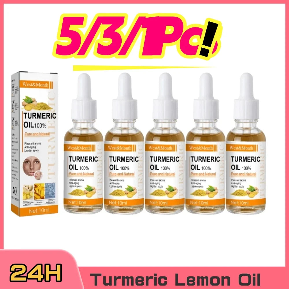 Eelhoe Turmeric Lemon Essential Oil Face & Body Serum 10ml