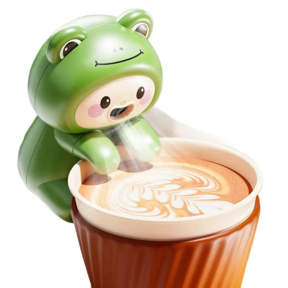 Cartoon Frog USB Food Cooling Fan – Portable Baby Food Fan