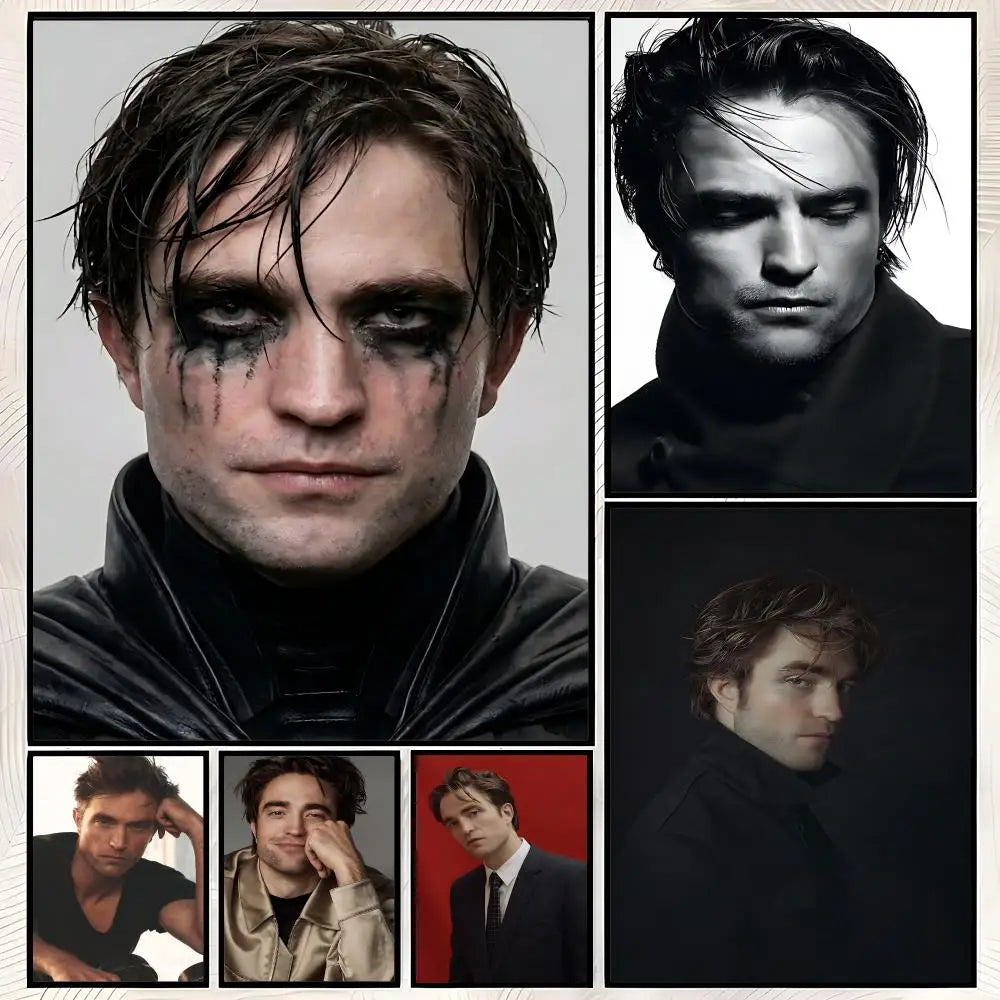 Robert Pattinson HD Wall Art Poster – Self-Stick Waterproof