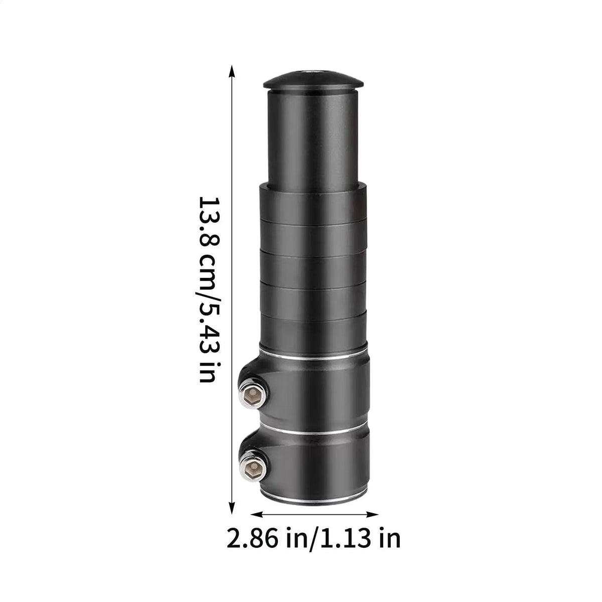 Adjustable Bike Stem Riser | Aluminum Alloy Handlebar Extender